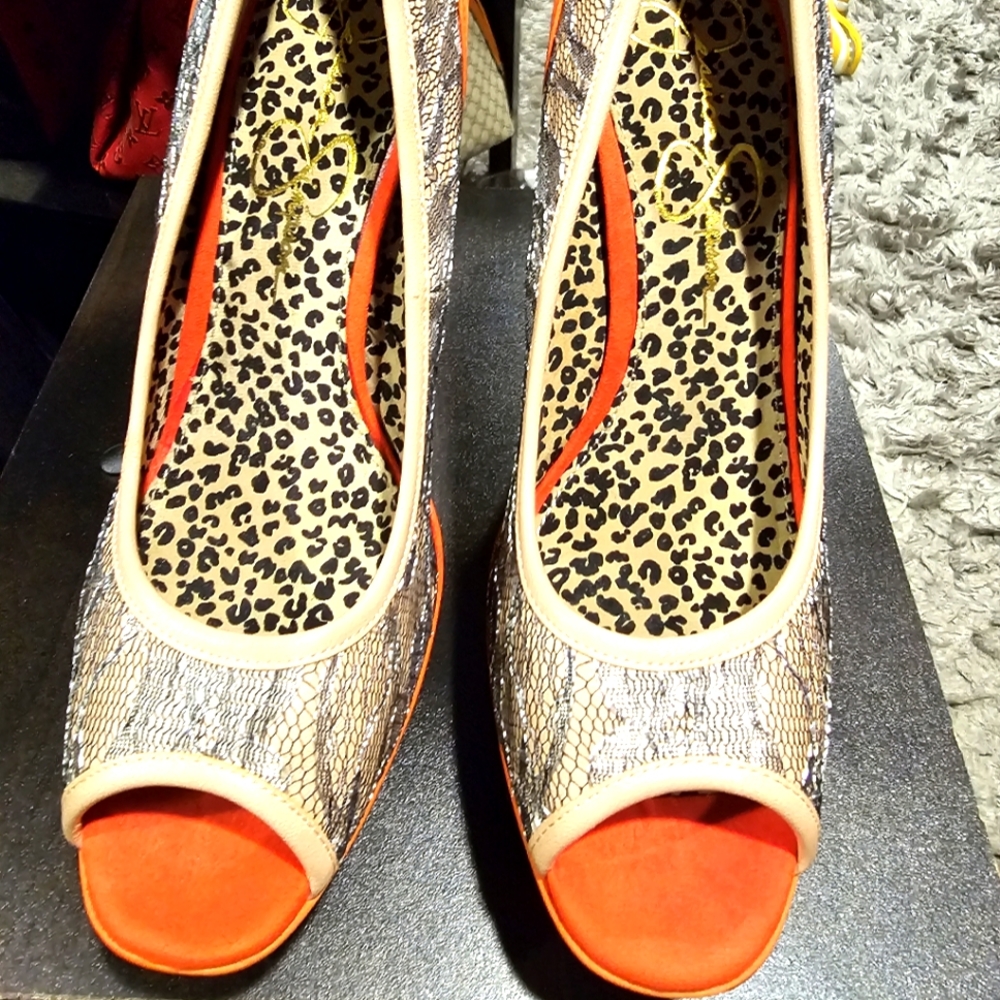 Jessica Simpson Peep Toe Heels